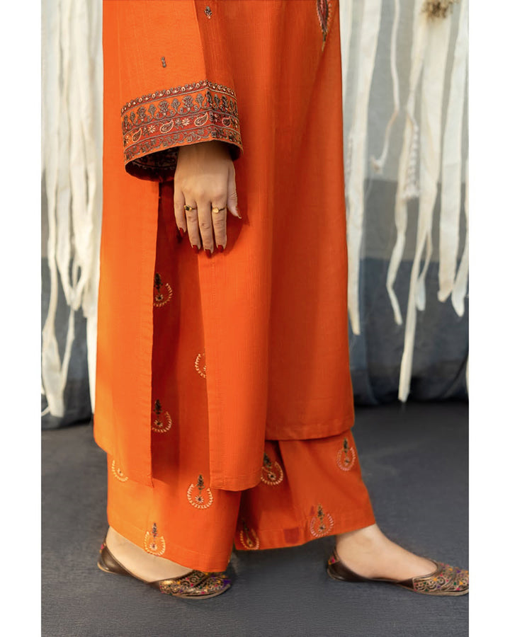 MRS-413 | Lawn Embroidered 3 Piece Stitched Suit
