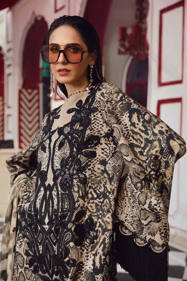 3PC Digital Printed Silk Shirt With Digital Printed Dupatta-322