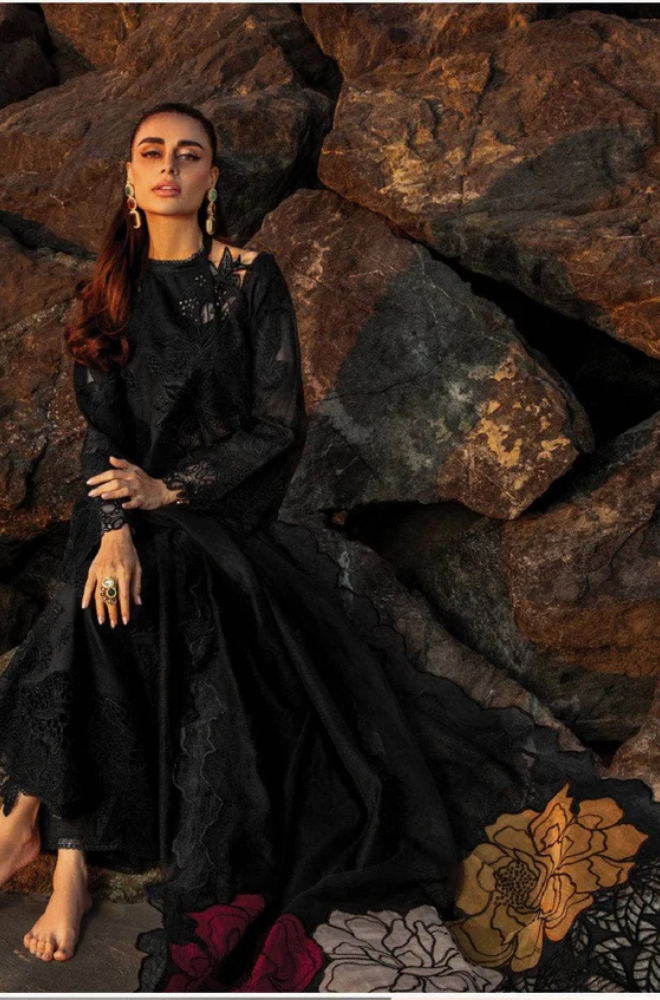 RANG RASIYA | REMEEN | UNSTITCHED LAWN 3PC EMBROIDERED SUITE