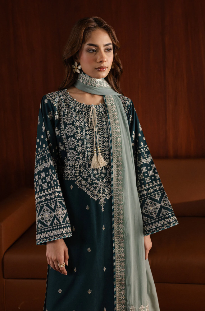 Azure - Summer 3PC Lawn Embroidered Suit