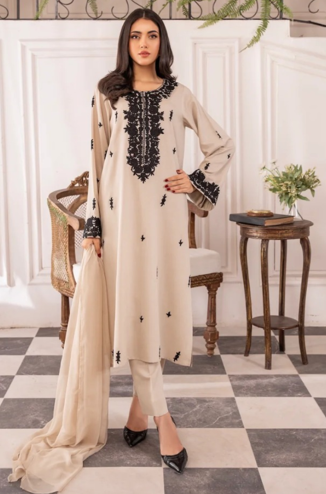 Mirana - 3PC Lawn Embroidered Suit