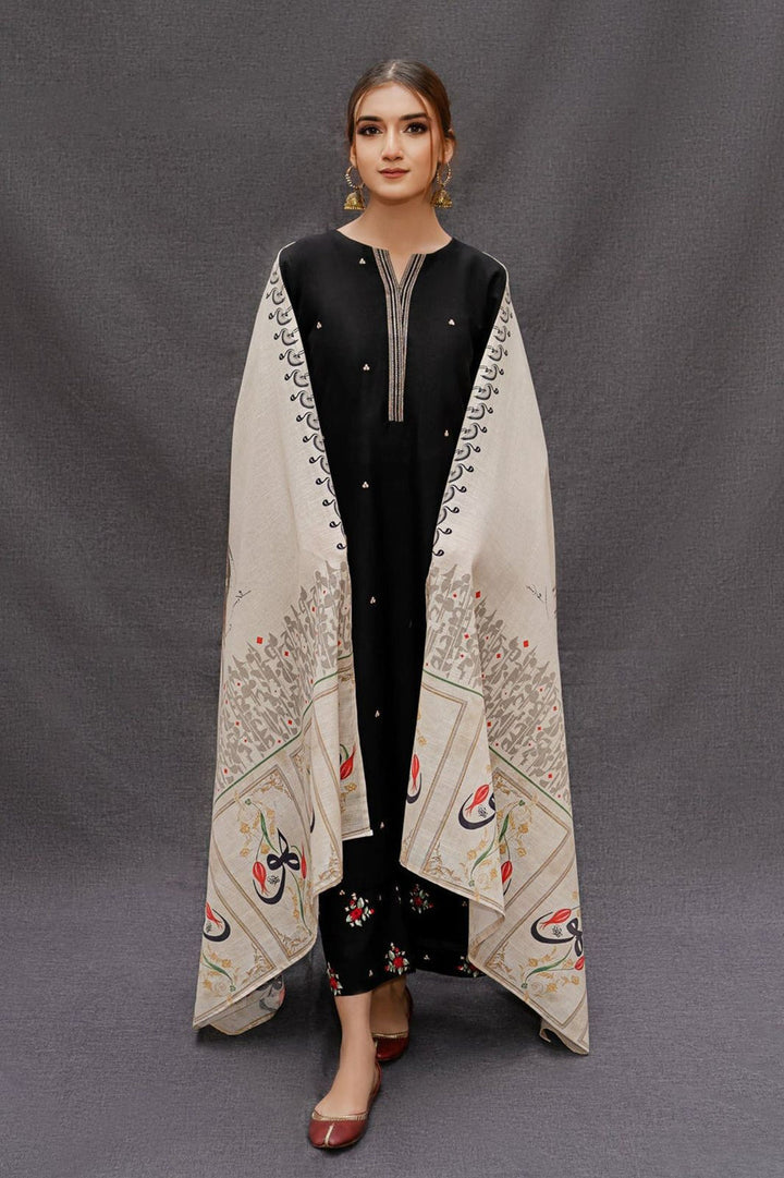 URGE WINTER 3 PC EMBROIDERED UNSTITCHED