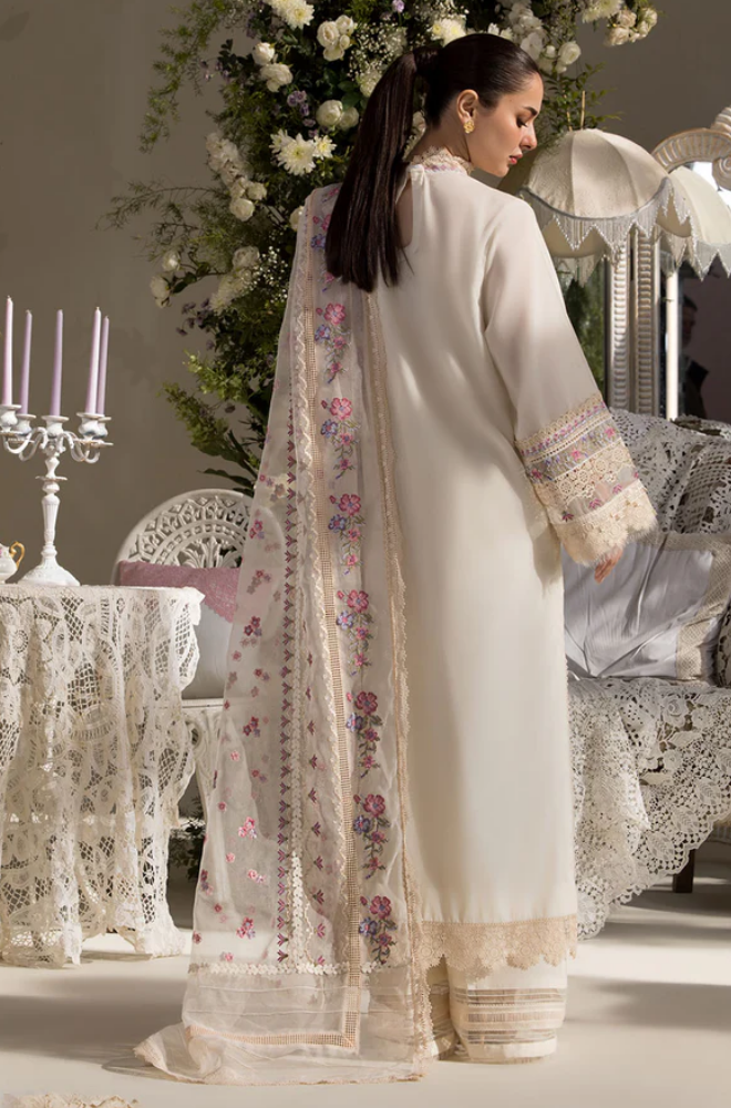 Sobia Nazir - Summer 3PC Lawn ChickenKari Embroidered Suit