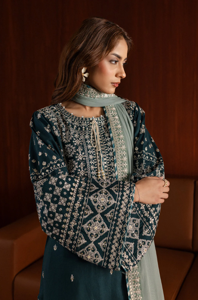 Azure - Summer 3PC Lawn Embroidered Suit