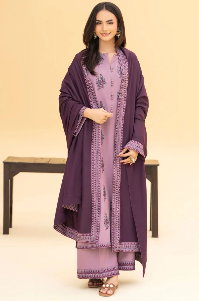 Izel - Summer 3PC Lawn Embroidered Suit