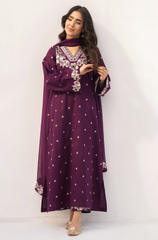 Dyot - Summer 3PC Lawn Embroidered Suit