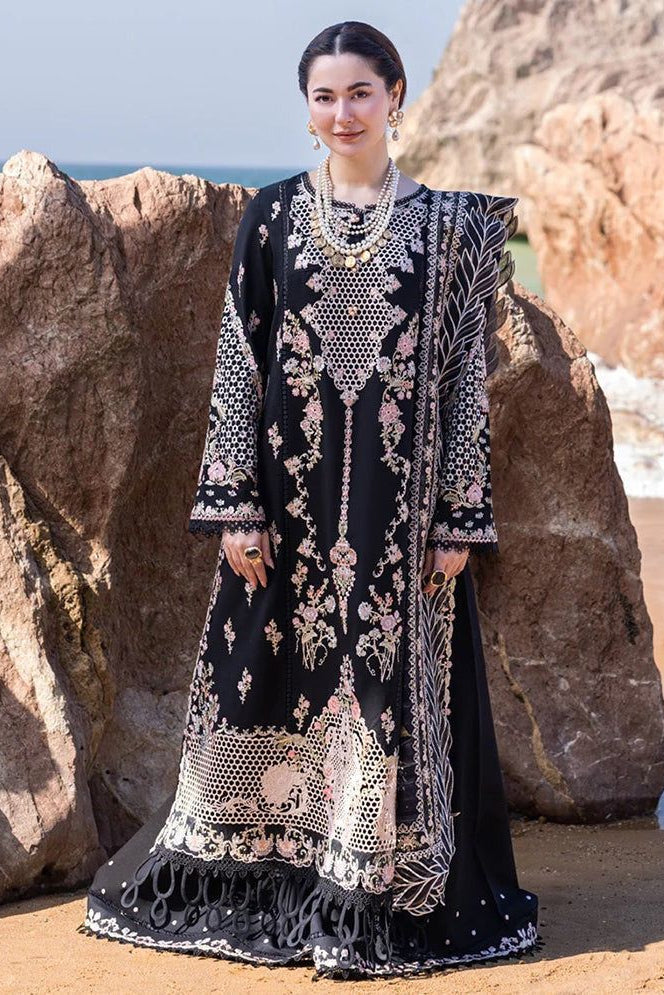 QALAMKAR | HANIA AMIR | SAHIL KINARAY | UNSTITCHED LAWN 3PC