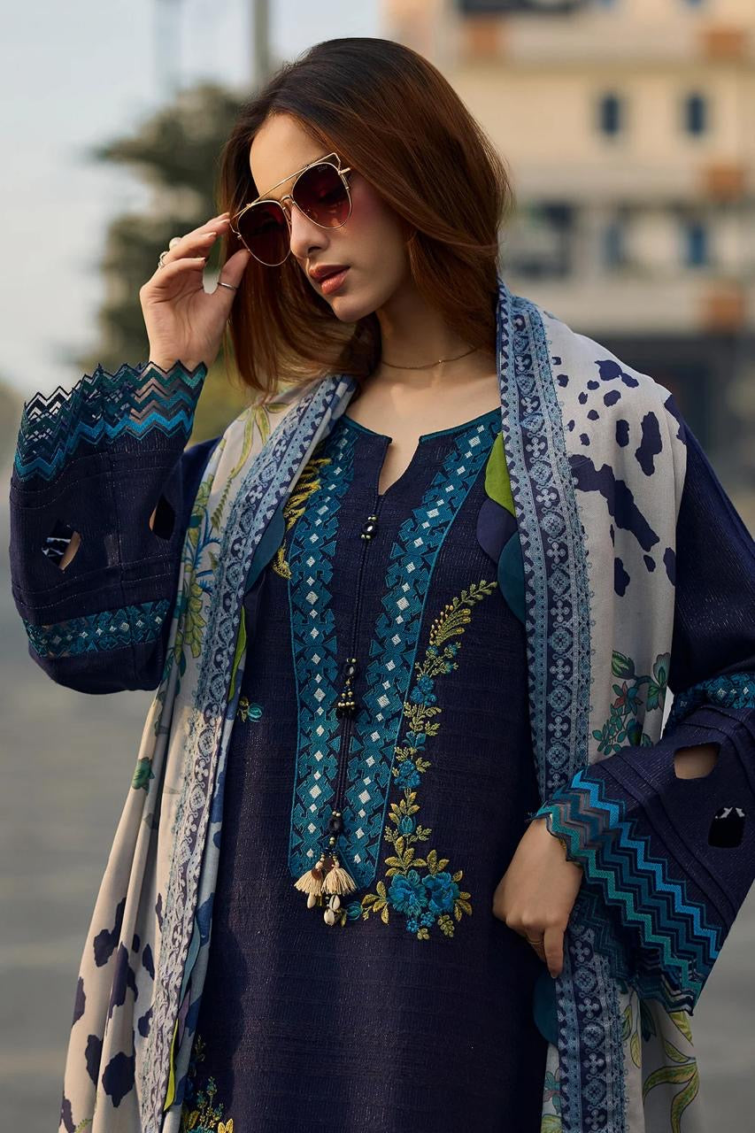 LAWN HEAVY EMBROIDERED UNSTITCHED ARTICLE (AL 8070)