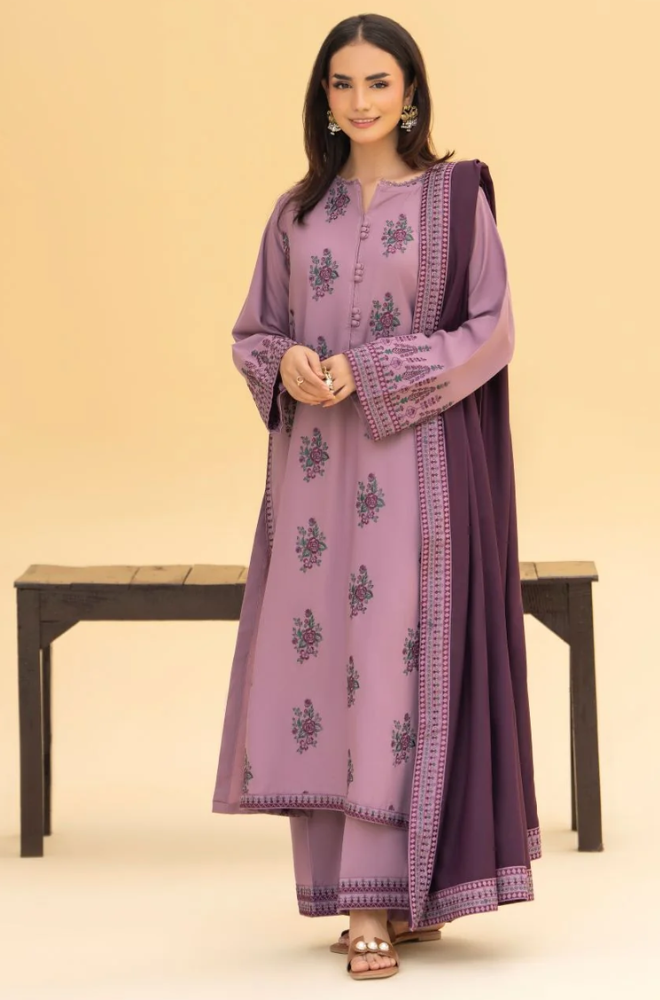 Izel - Summer 3PC Lawn Embroidered Suit