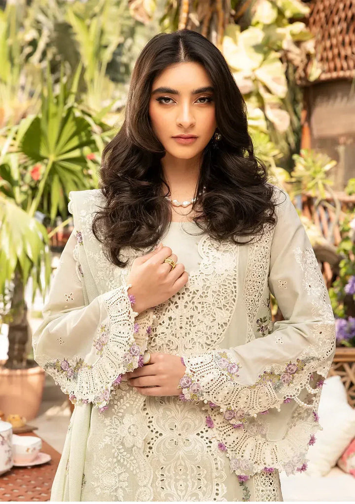 ELAF | SANAA | UNSTITCHED LAWN 3PC EMBROIDERED SUITE