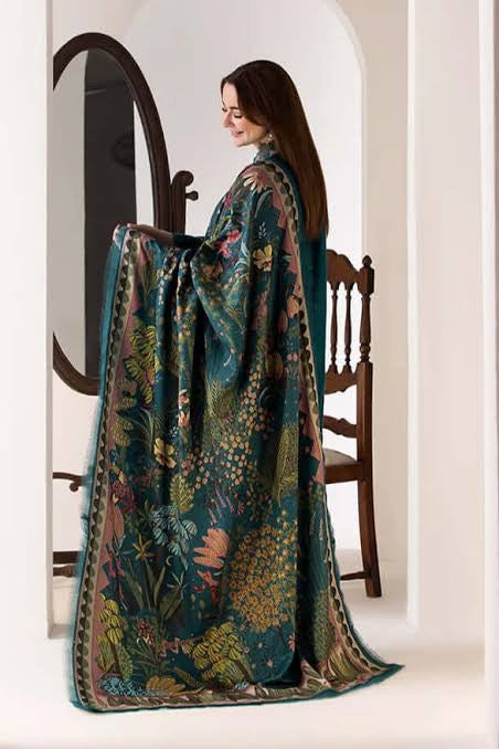 COCO UNSTITCHED 3PC LAWN EMBROIDERED WITH DIGITAL PRINT SHAWL