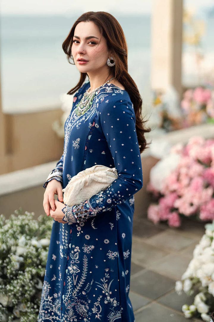 Embroidered Luxury Lawn Unstitched 3Pc | 1061