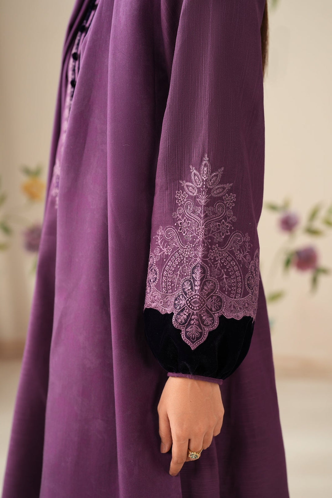 EMBROIDERED DHANAK PR-1890