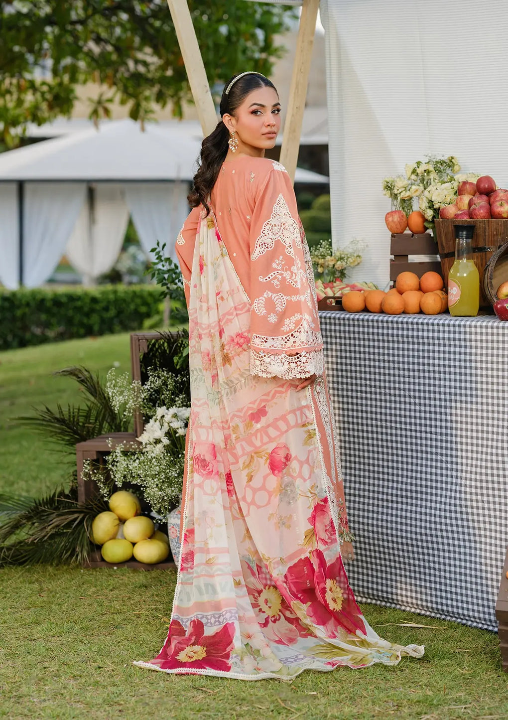 ELAF | AUTUMN DREAM | UNSTITCHED LAWN 3PC EMBROIDERED SUITE