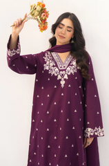 Dyot - Summer 3PC Lawn Embroidered Suit