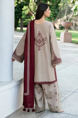 Baroque - Summer 3PC Lawn Embroidered Suit