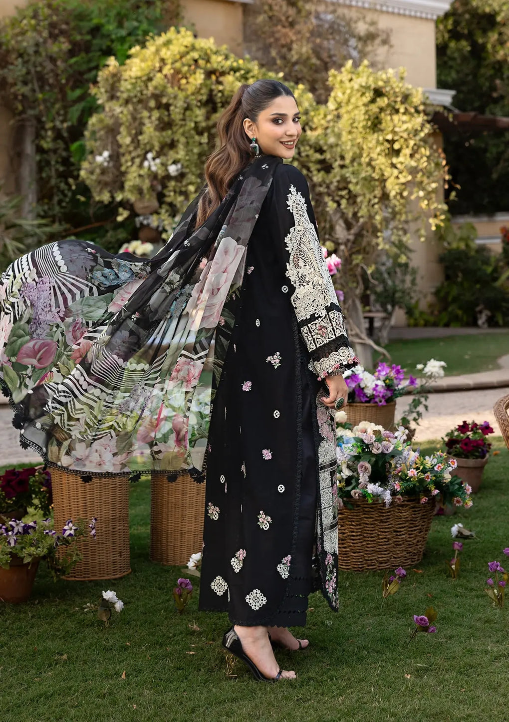 ELAF | MAHJABEEN | UNSTITCHED LAWN 3PC