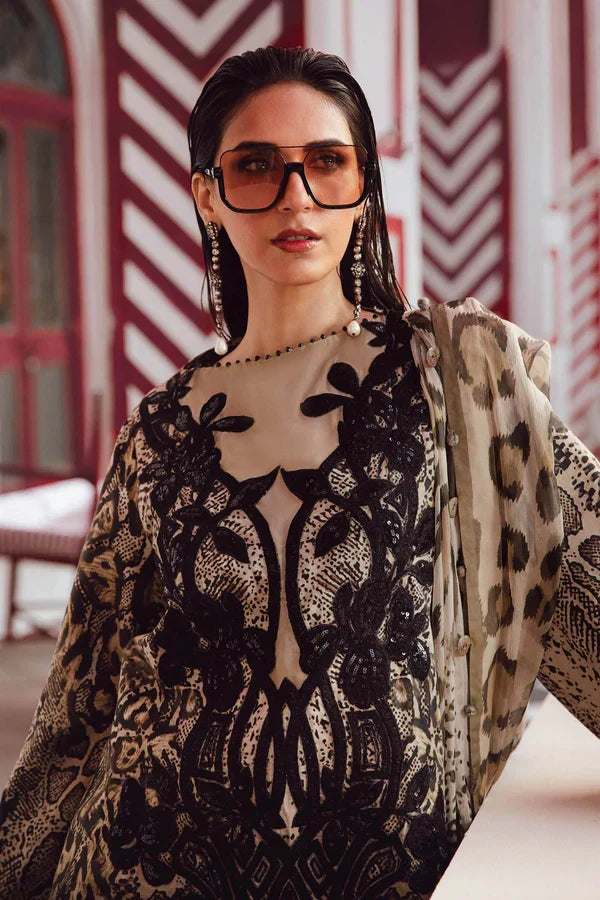 3PC Digital Printed Silk Shirt With Digital Printed Dupatta-322