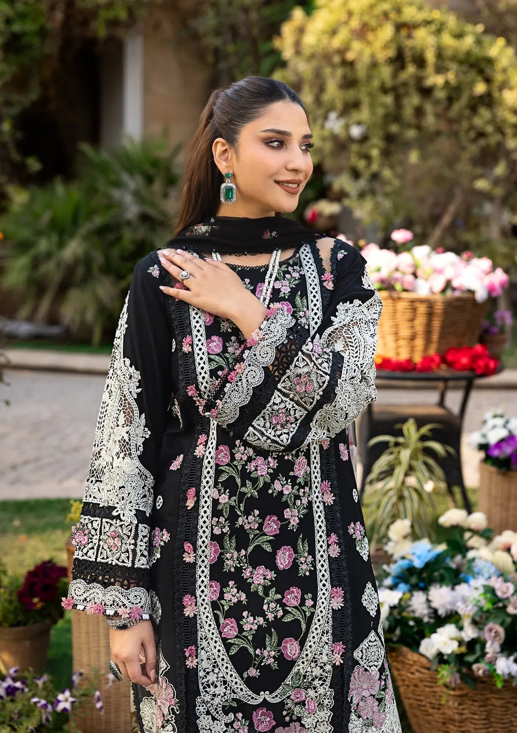 ELAF | MAHJABEEN | UNSTITCHED LAWN 3PC