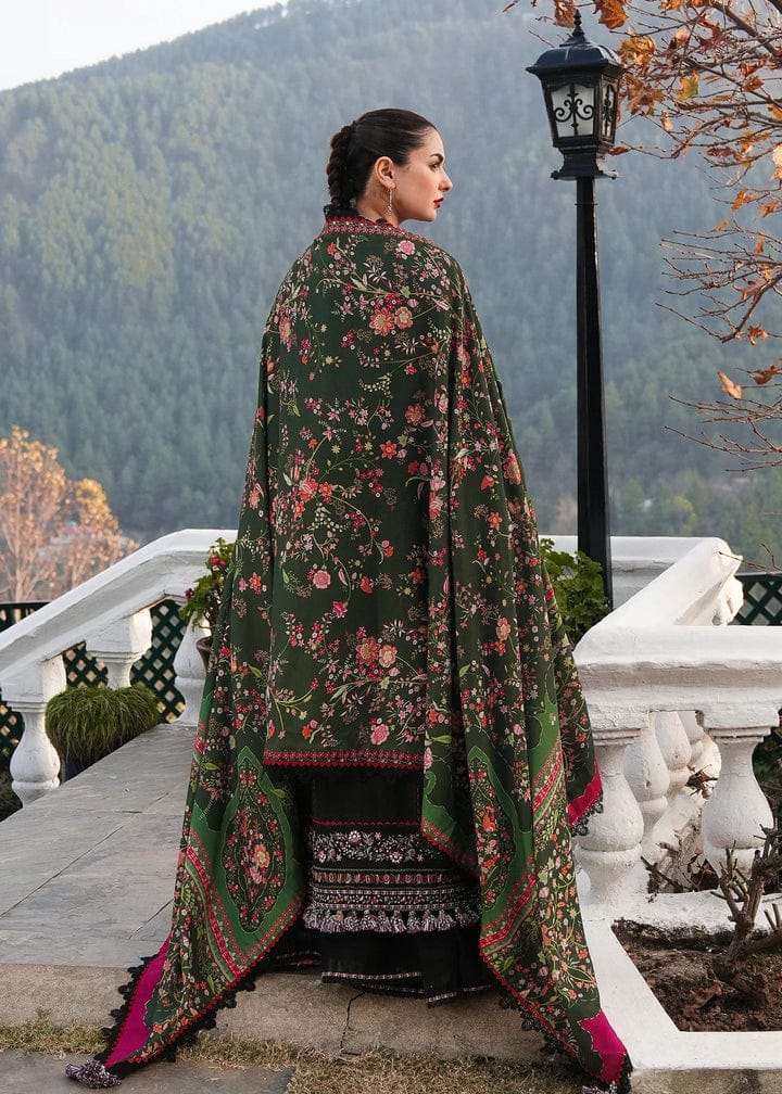 Qalamkar - 3PC Lawn Embroidered Shirt with Embroidered Lawn Dupatta (Unstitched) LC-7067