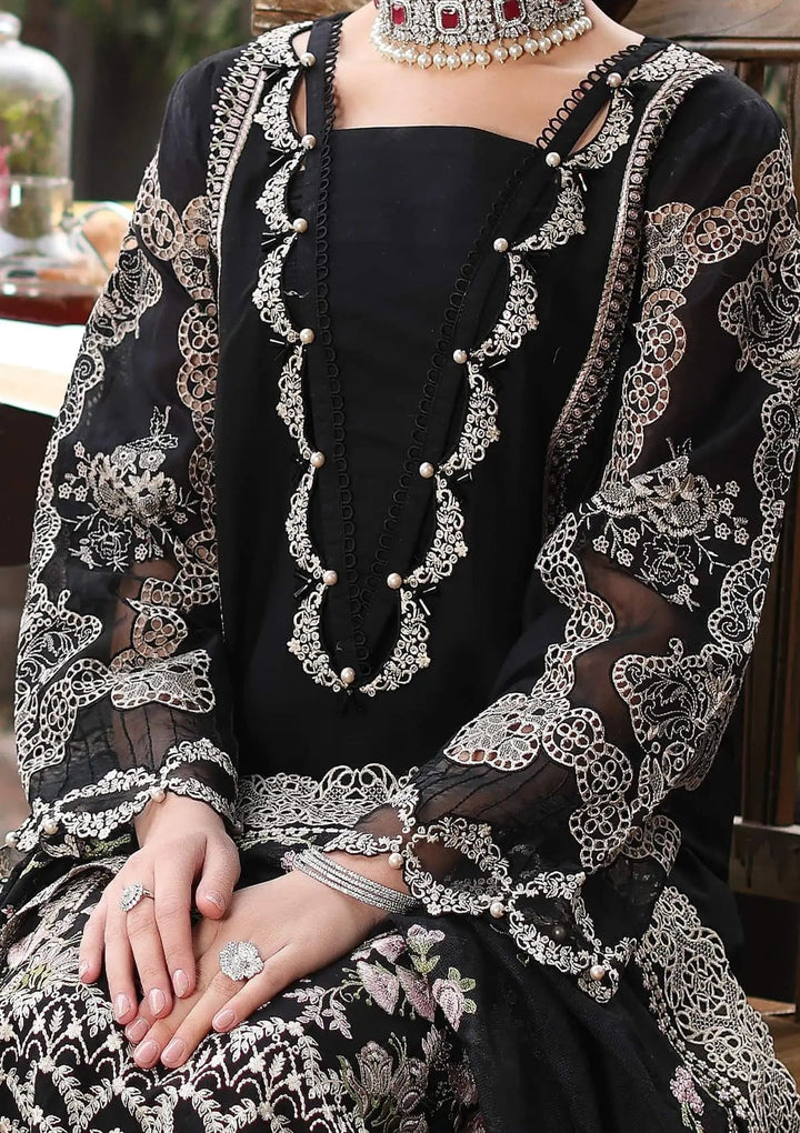 KAHF | NOOR | UNSTITCHED LAWN 3PC EMBROIDERED SUITE