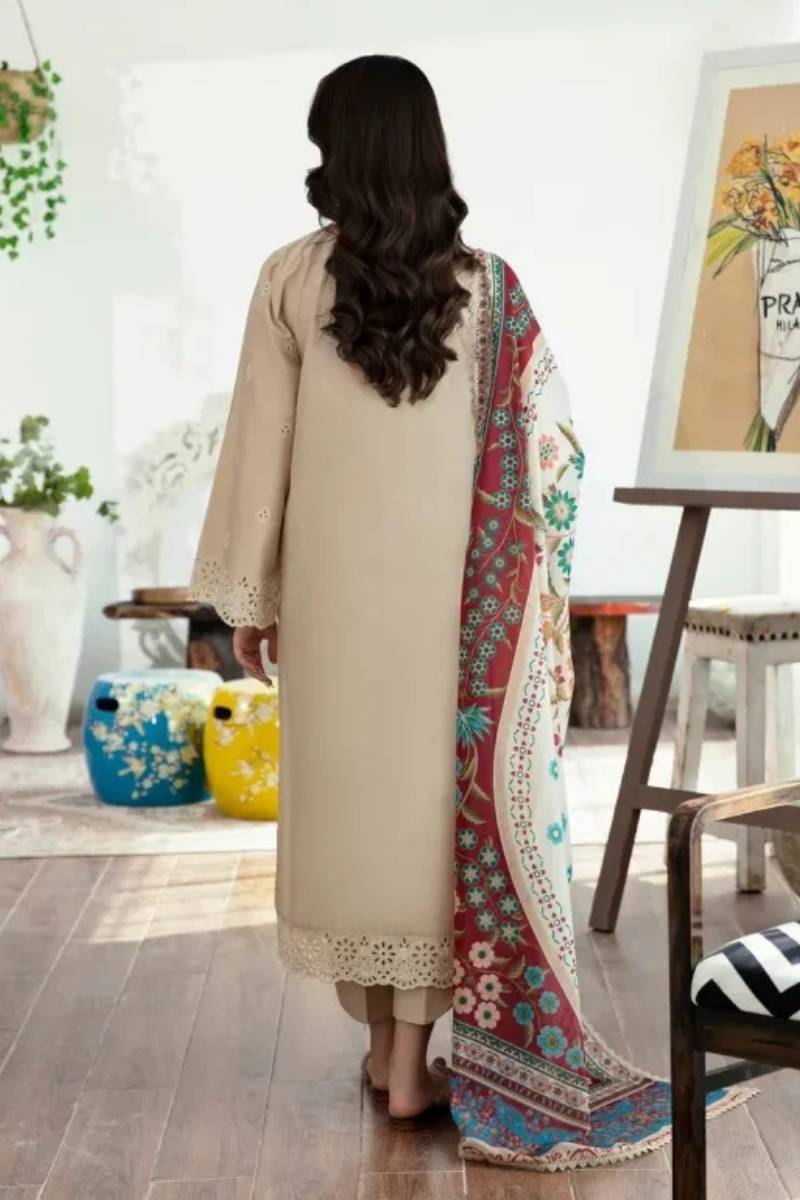 LAVIESH HEAVY 3PC EMBOIDERY