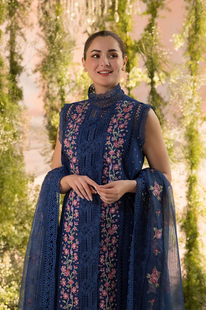 SOBIA NAZIR |UNSTITCHED LAWN 3PC EMBROIDERED SUITE