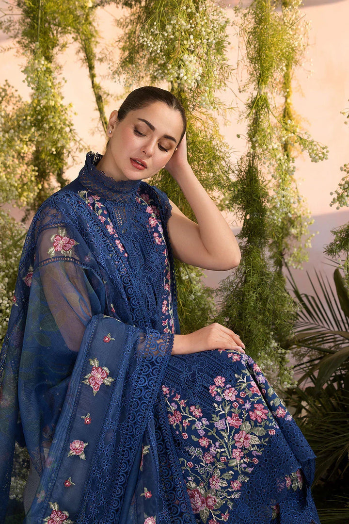 SOBIA NAZIR |UNSTITCHED LAWN 3PC EMBROIDERED SUITE