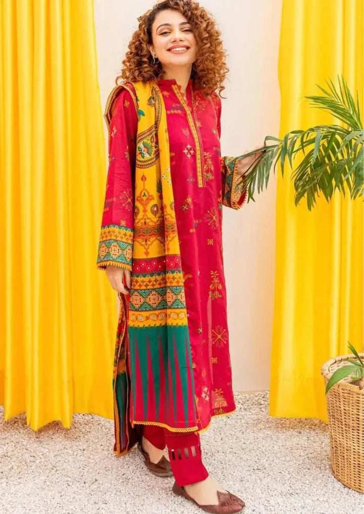 LAVIESH HEAVY 3PC EMBOIDERY