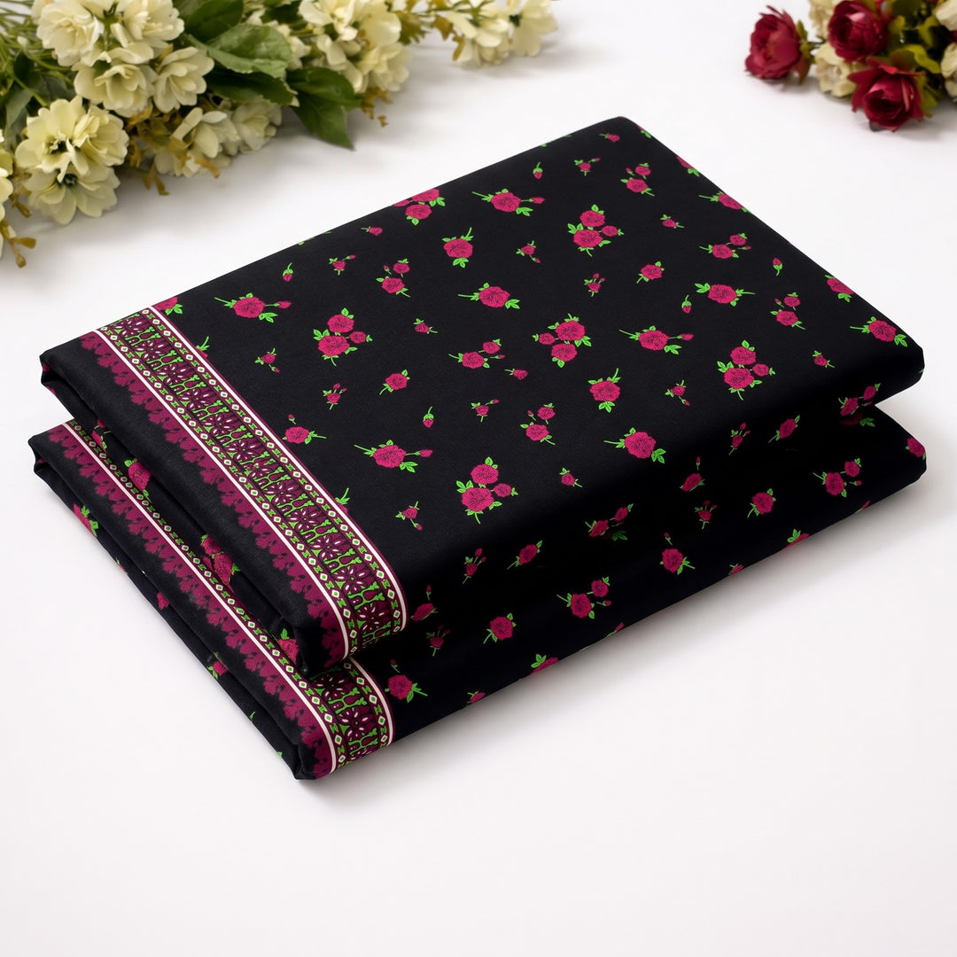 PRINTED CAMBRIC – 2 PIECE UNSTITCHED SUIT 862