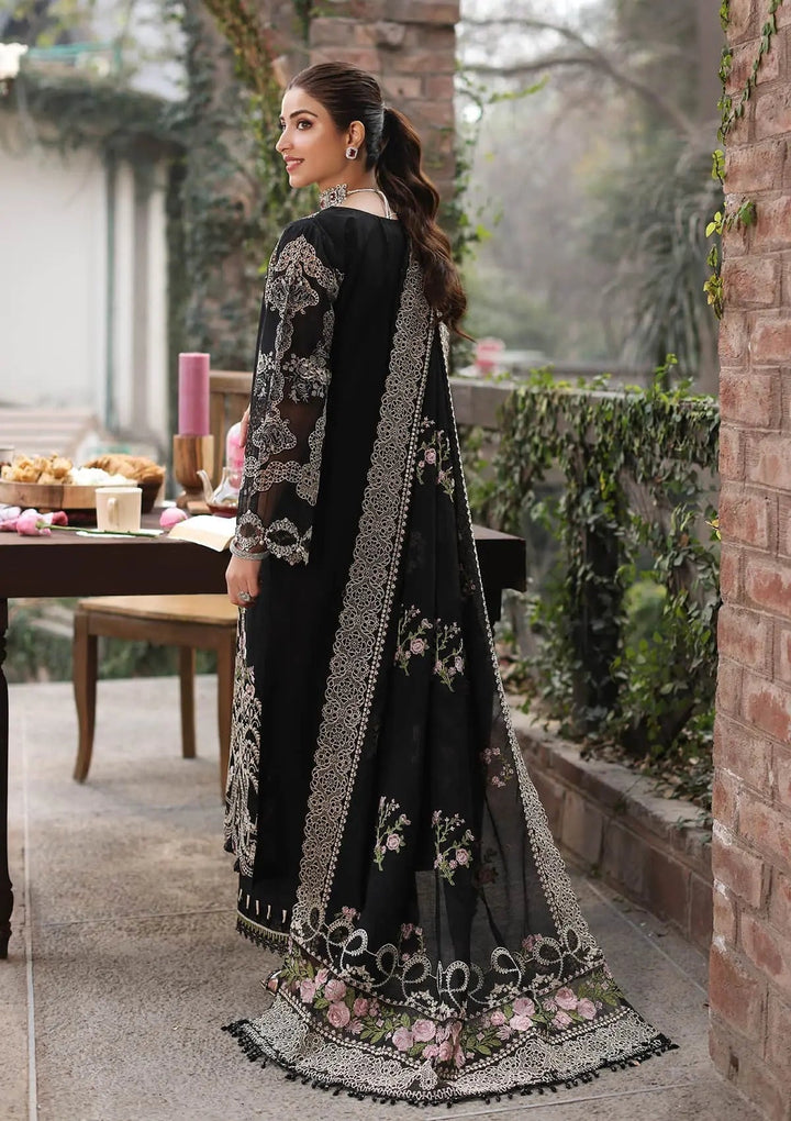 KAHF | NOOR | UNSTITCHED LAWN 3PC EMBROIDERED SUITE