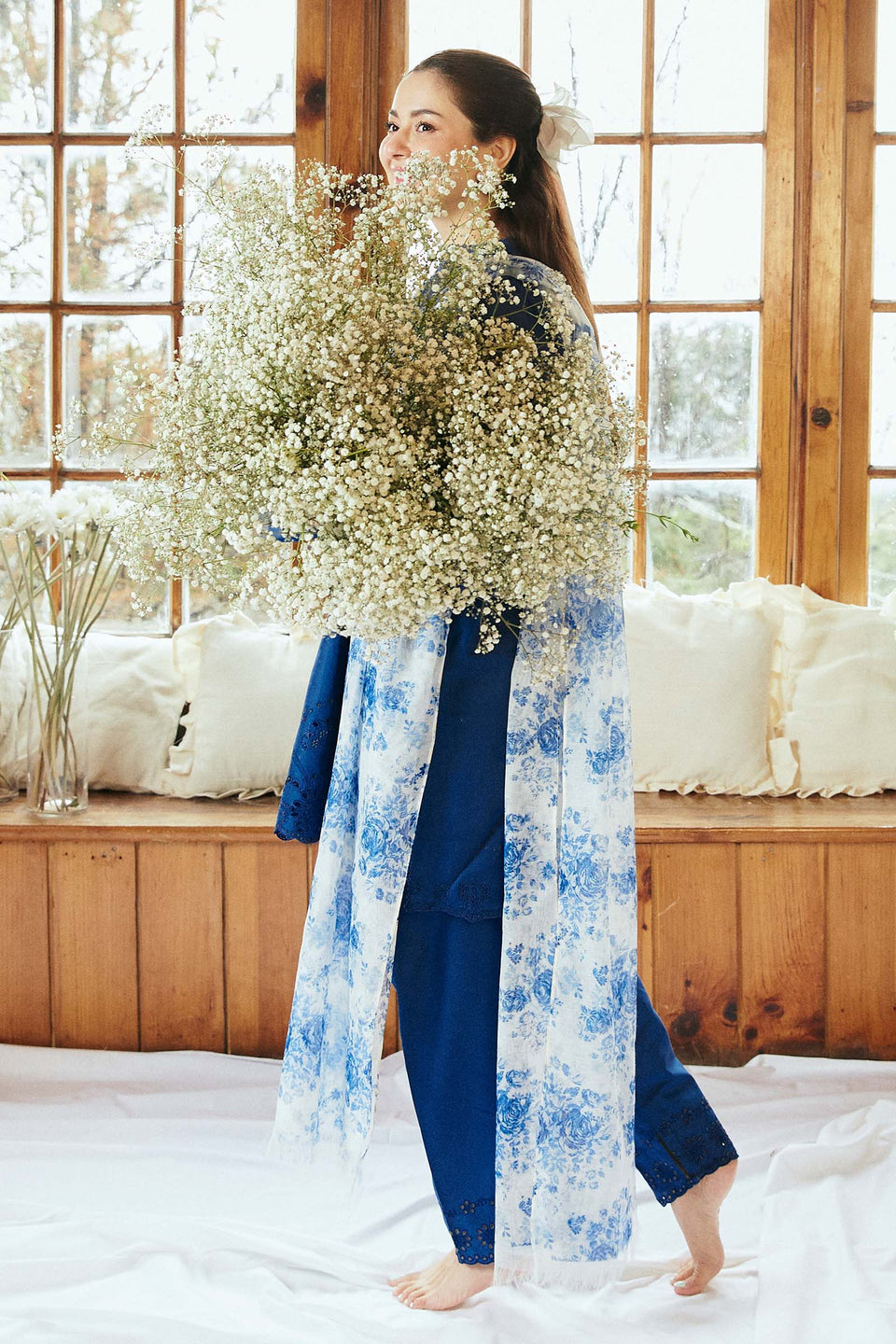 KHADAR EMBROIDED DRESS IR 160189