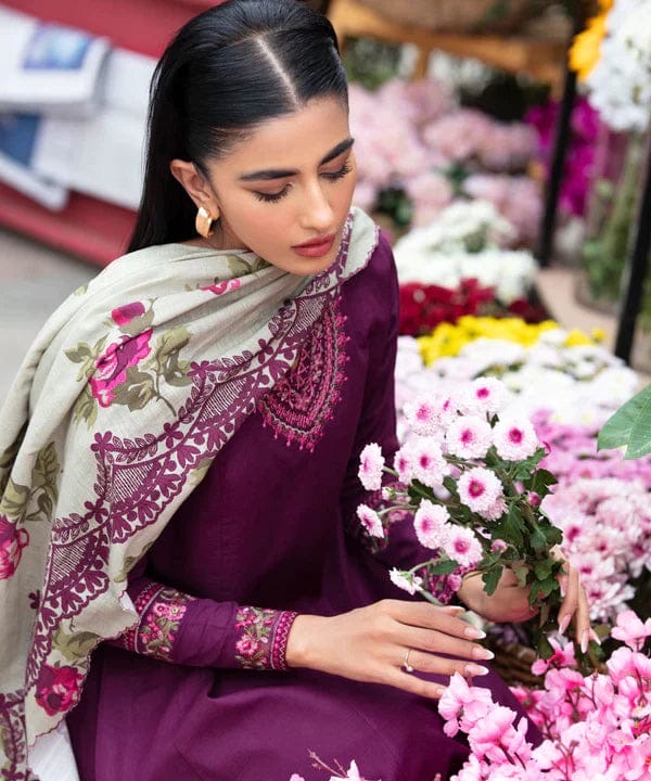 LAWN HEAVY EMBROIDERED UNSTITCHED ARTICLE (AL 8057 F)