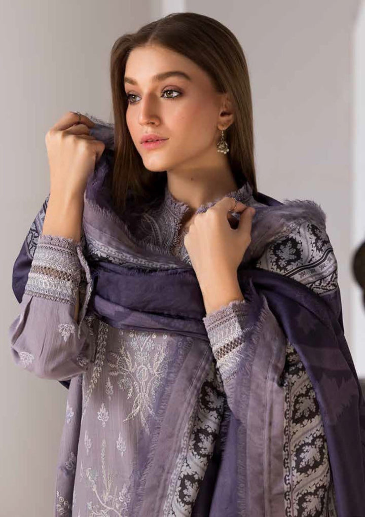 SUMMER 3PC LAWN EMBROIDERED SUIT - VL1150