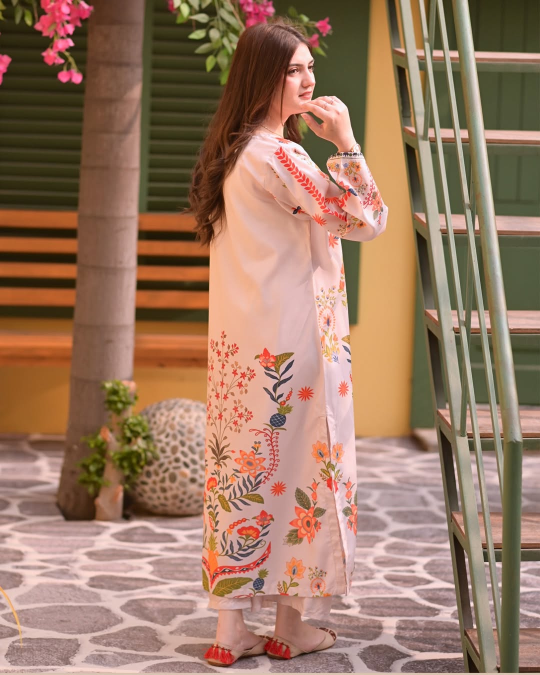 2Piece Printed CH-412  lawn