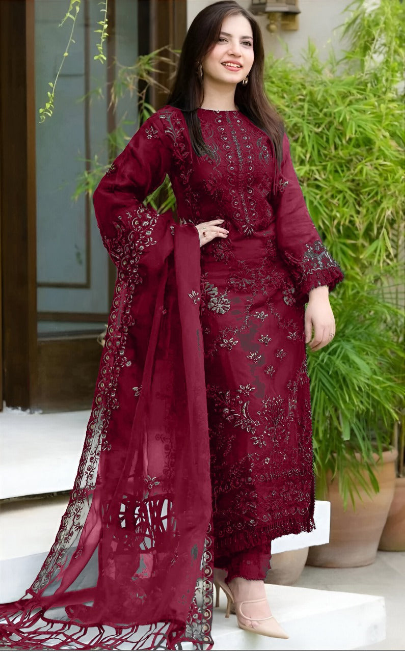 DANANIL WINTER HEAVY 3PC EMBOIDERY IR-2025/1