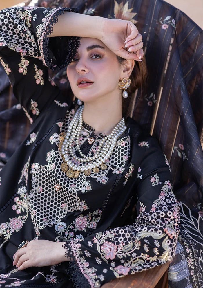 QALAMKAR | HANIA AMIR | SAHIL KINARAY | UNSTITCHED LAWN 3PC