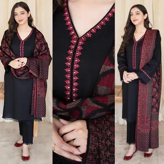 ASLINE HEAVY 3PC EMBOIDERY