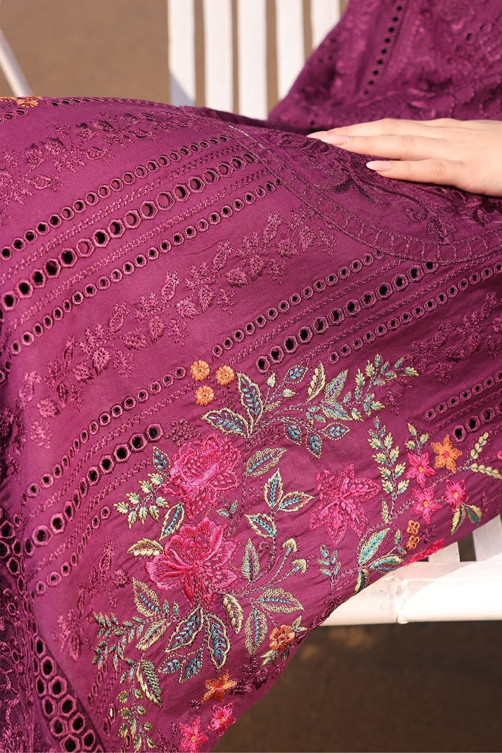 IMROZIA | LAWN CHIKANKARI EMBROIDERED UNSTITCHED 3PC SUITE