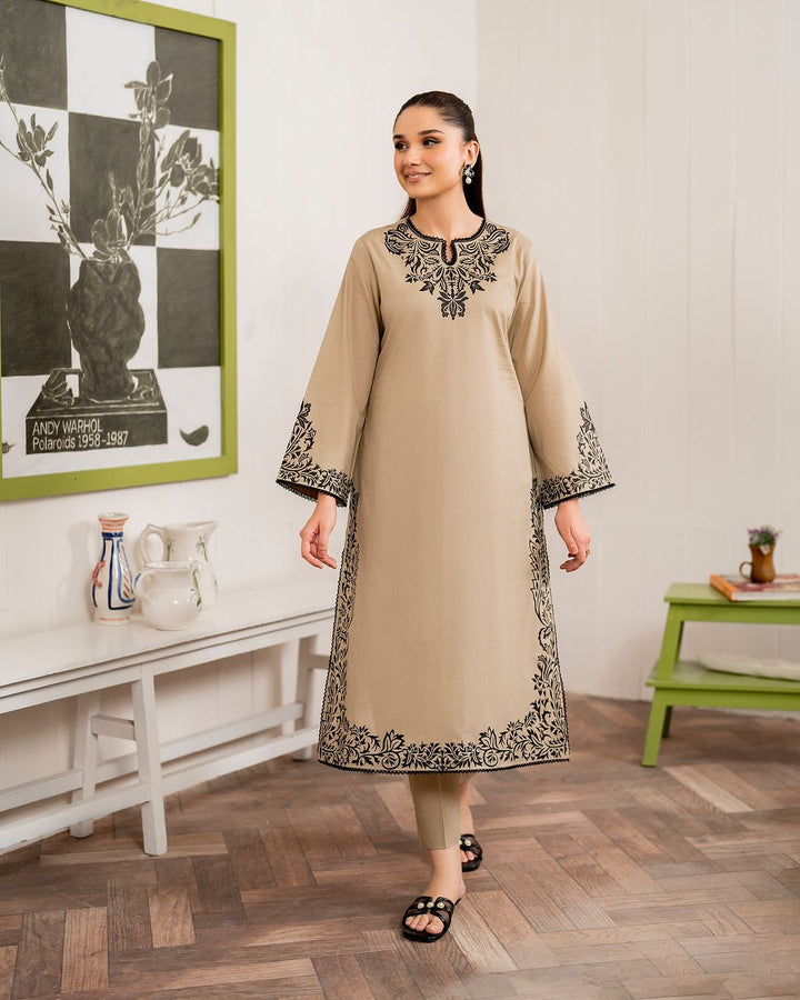 MRS-387 | 3 Piece Stitched Screen Print Suit