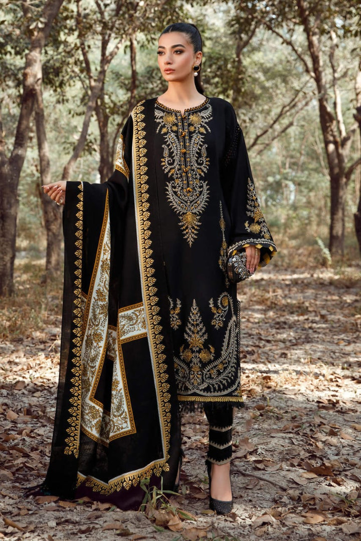 MRS-407 | Lawn Embroidered 3 Piece Stitched Suit