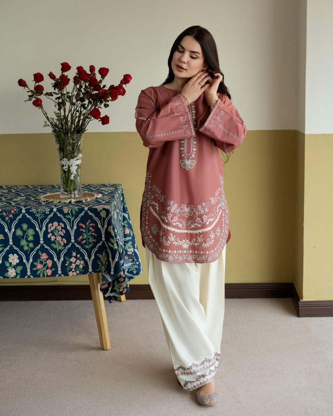 Mareena Embroidered 2Piece CH-405