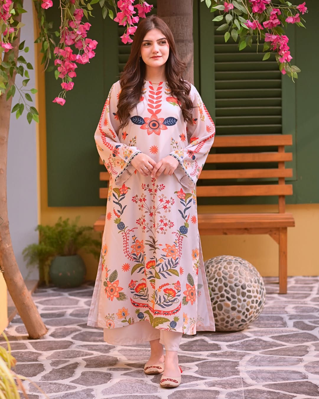 2Piece Printed CH-412  lawn